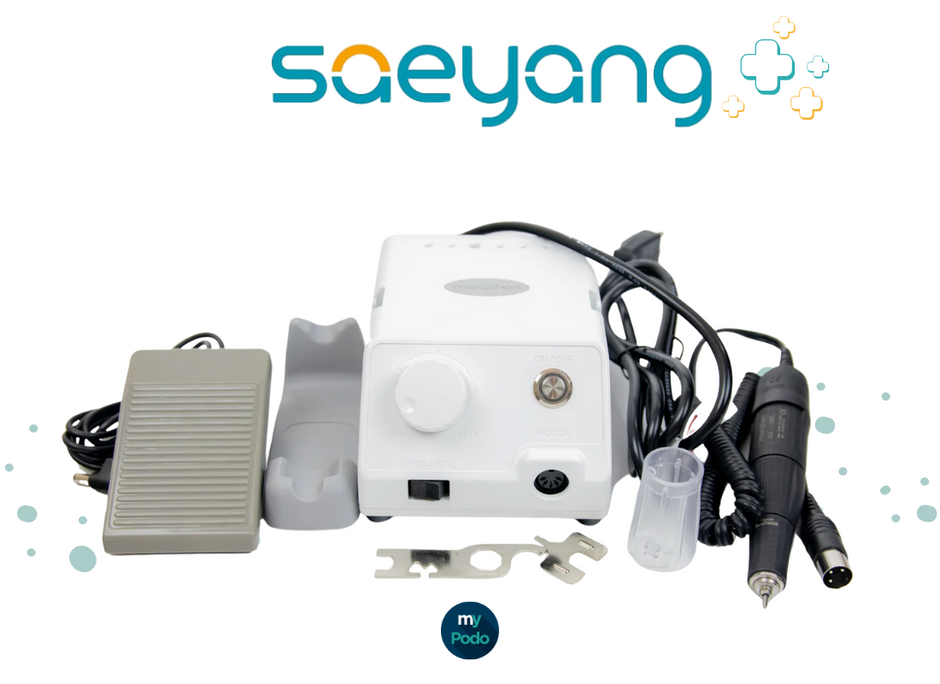 Micromoteur filaire Escort III – L’allié incontournable pour les soins de pédicurie - My Podologie