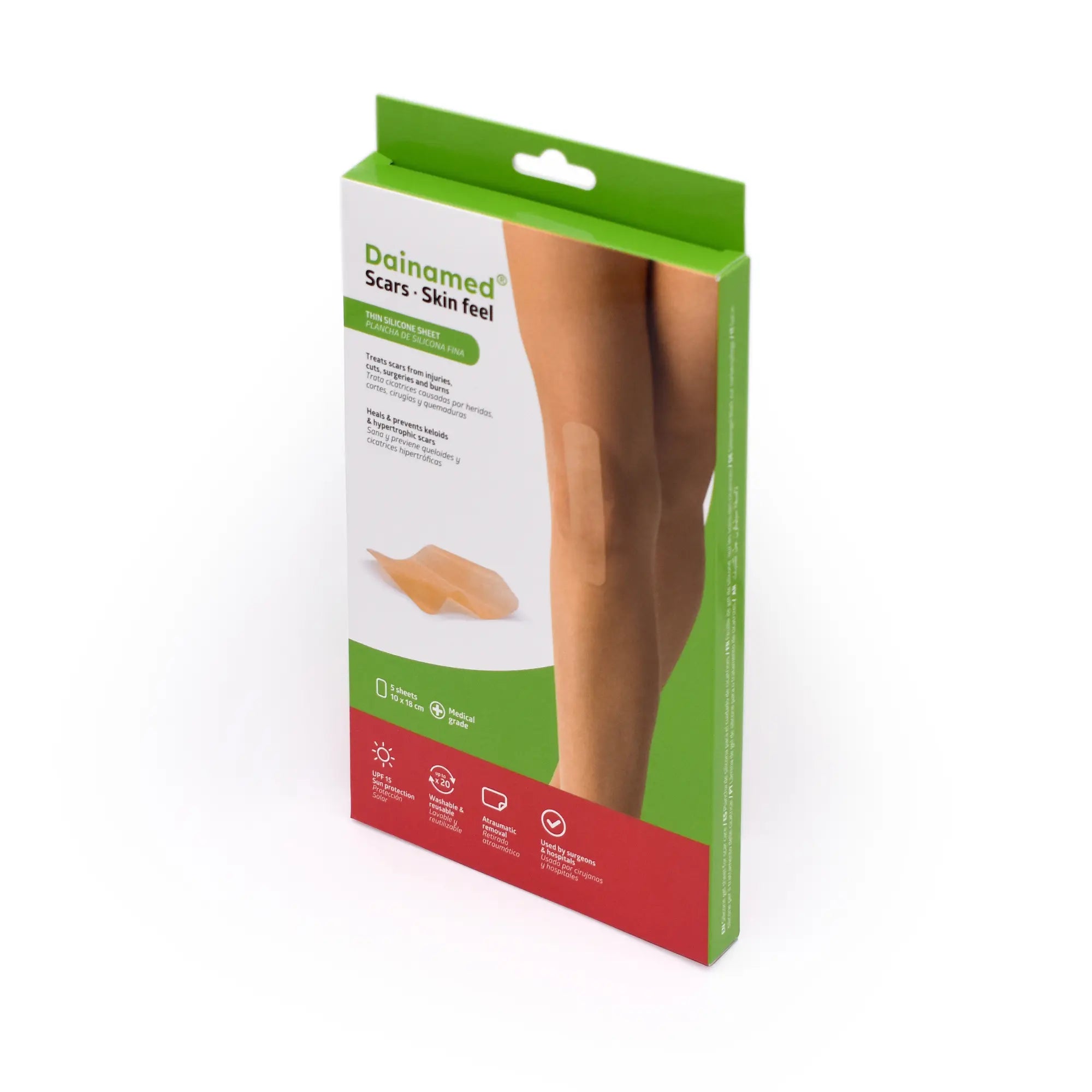 5 Feuilles de silicone fine - Épaisseur 0,4 mm - Plusieurs Dimensions - Fresco Fresco Podologia 10-x-18-cm