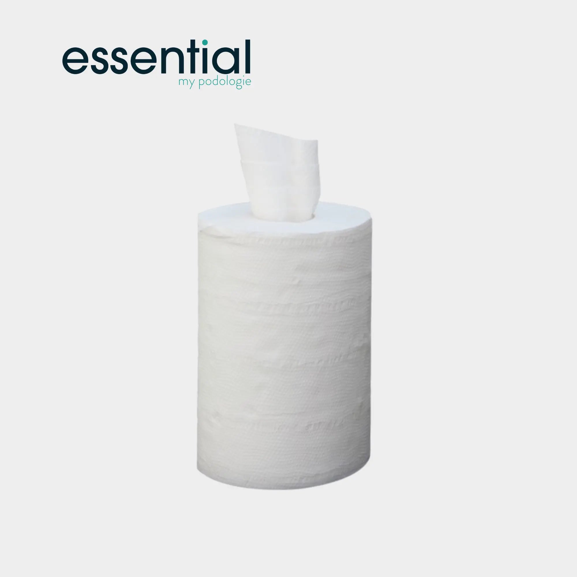 6 Bobines essuie-mains - 120 mètres - 2 Plis gaufrés - My Podologie