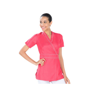 Alison - Tunique - Manches courtes - Femme - 75 cm My Blouse Rose-Fushia-T6-XXXL