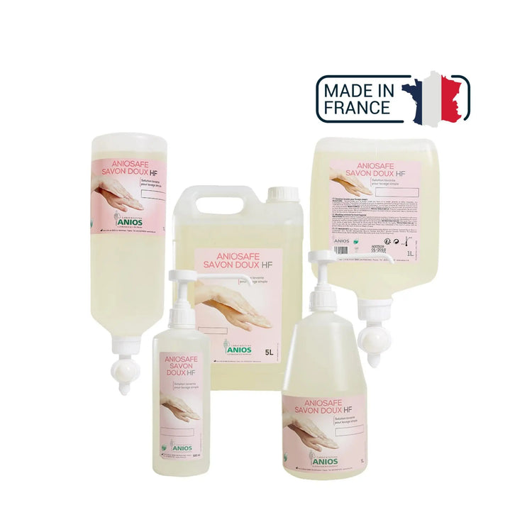 Aniosafe Savon doux Haute fréquence - Différents formats - Anios - My Podologie
