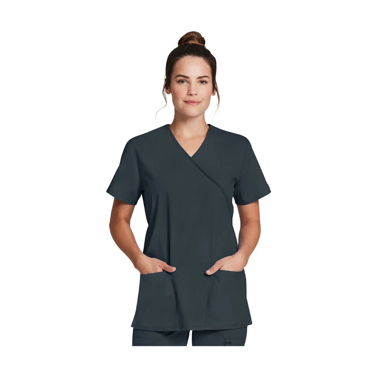 Annecy - Tunique cache-cœur - Femme - Dickies Dickies  Anthracite-3XL
