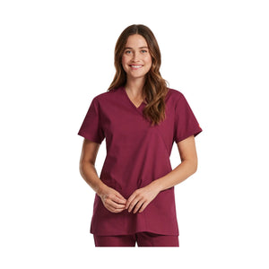 Annecy - Tunique cache-cœur - Femme - Dickies Dickies Bordeaux-3XL