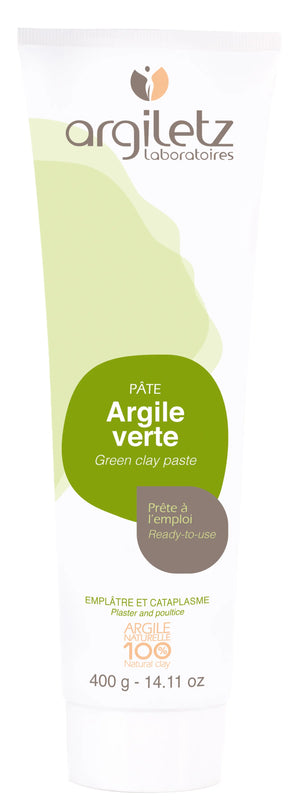 Argile verte tube 400g - Argiletz Argiletz