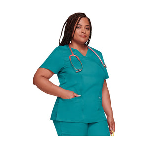 Béziers - Tunique cache-cœur col V - Femme - Cherokee - Couleur 1 Cherokee Authentic Workwear