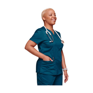 Béziers - Tunique cache-cœur col V - Femme - Cherokee - Couleur 1 Cherokee Authentic Workwear