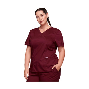 Béziers - Tunique cache-cœur col V - Femme - Cherokee - Couleur 1 Cherokee Authentic Workwear