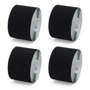 Boîte de 4 rouleaux de Bande adhésive élastique - 5cm x 5m - 5 couleurs - K-Tape