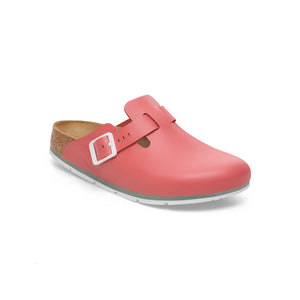 Boston Pro - Cuir naturel - Plusieurs coloris - Birkenstock - Couleur 2 Birkenstock Rouge / Étroite / 48