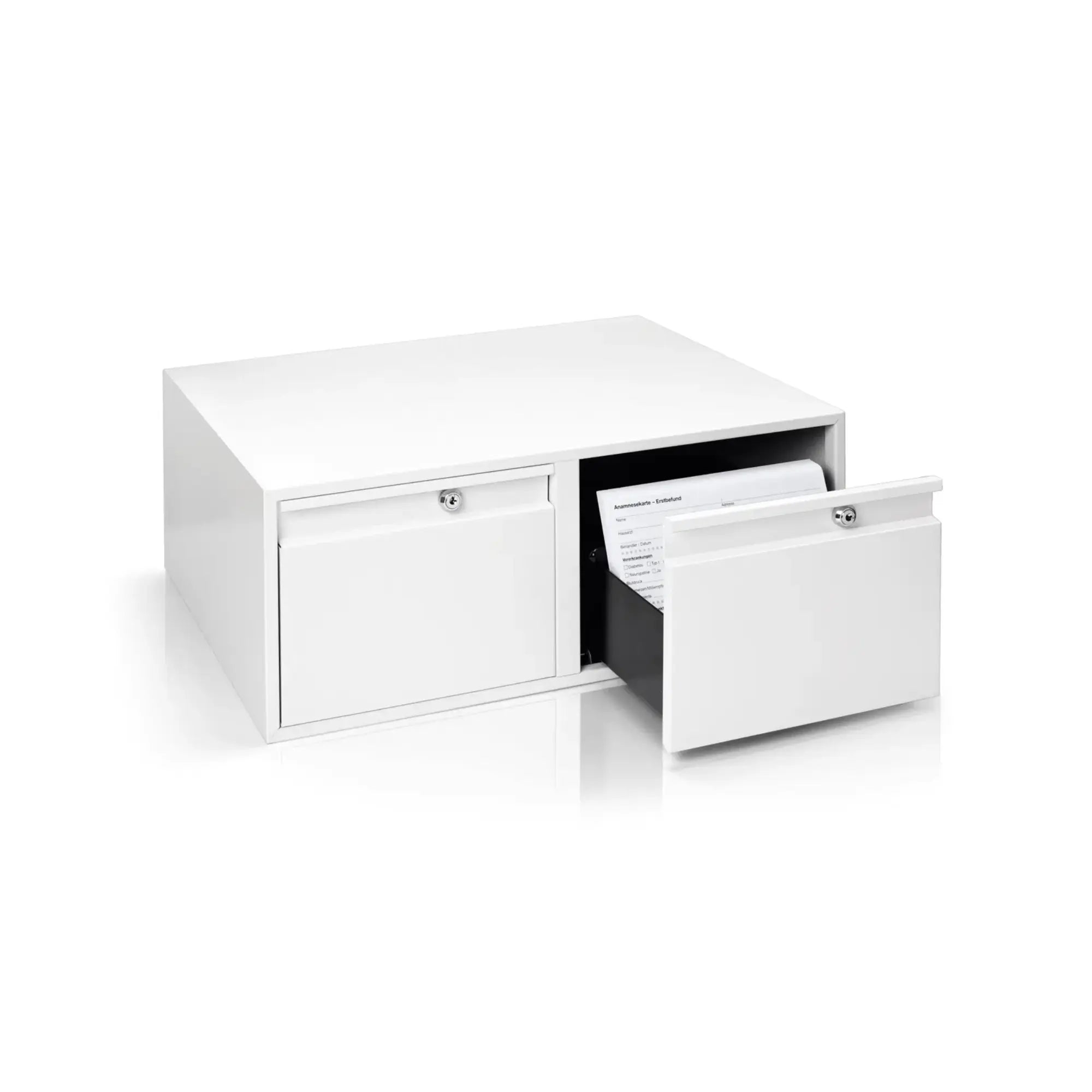 Caisse de rangement - Acier - Blanc pur - Ruck Ruck