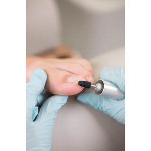 Capuchons abrasifs ronds x10 0904 - Diamant - Grain super gros - Abrasion des cors, durillons et hyperkératoses - 16 mm Ruck