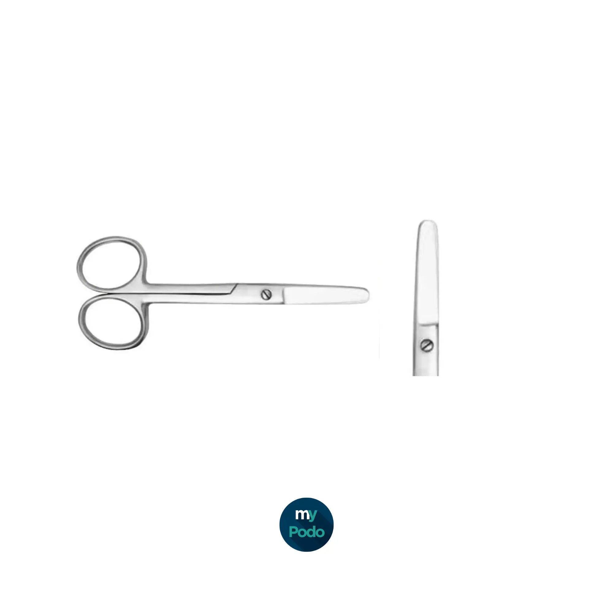 Ciseaux Droits - Bouts Mousses/Mousses - 14cm- My Podologie My Podologie