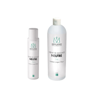Crème de massage neutre premium extreme longue glisse - 250 ml ou 1 L - Medicafarm Medicafarm