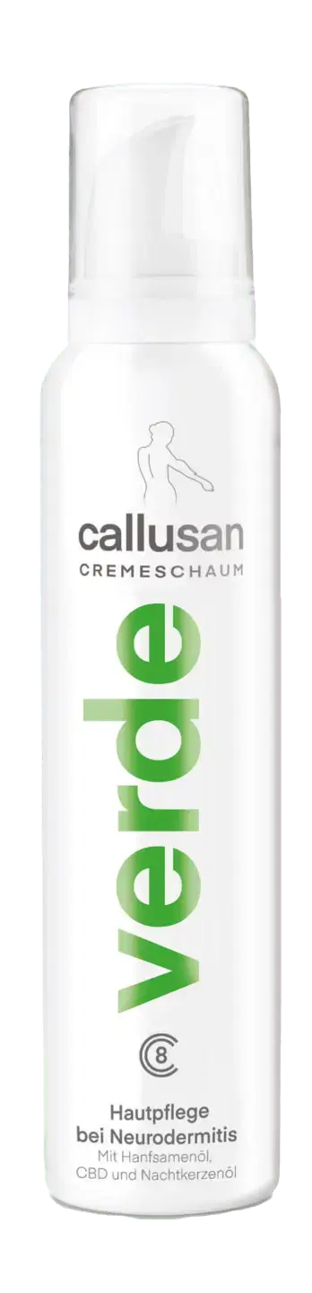 Crème mousse Verde Végétalienne - Callusan My Podologie 175ml