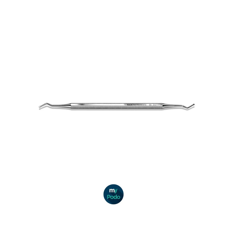 Curette double petites têtes - Longueur : 17 cm - Ruck Ruck