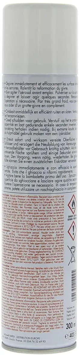 Dégivrant Anti Regel 300ml - Carlinea