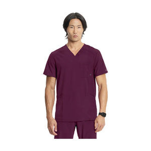 Dijon - Tunique col V - homme - Cherokee Cherokee Authentic Workwear Bordeaux-3XL