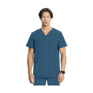 Dijon - Tunique col V - homme - Cherokee Cherokee Authentic Workwear Bleu-Canard-3XL