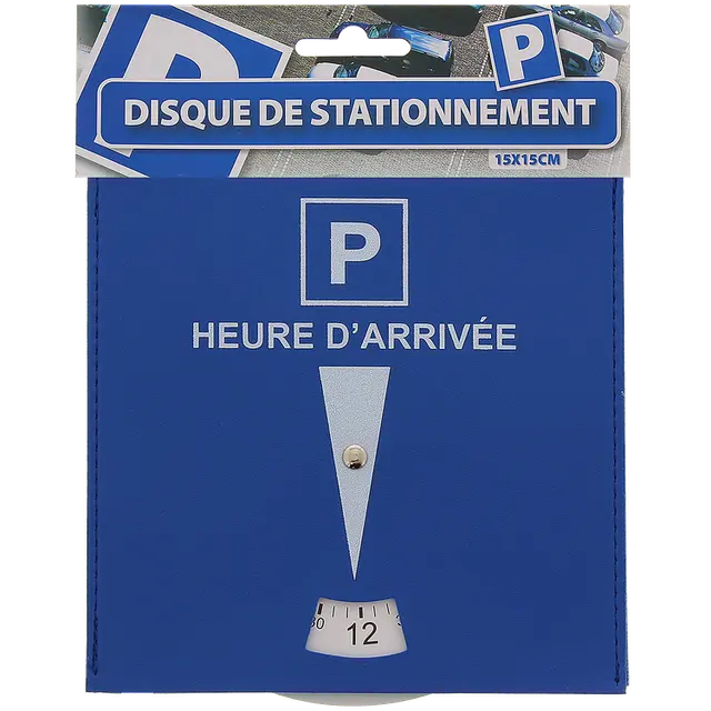 Disque de stationnement pour soins à domicile - 15cm x 15cm