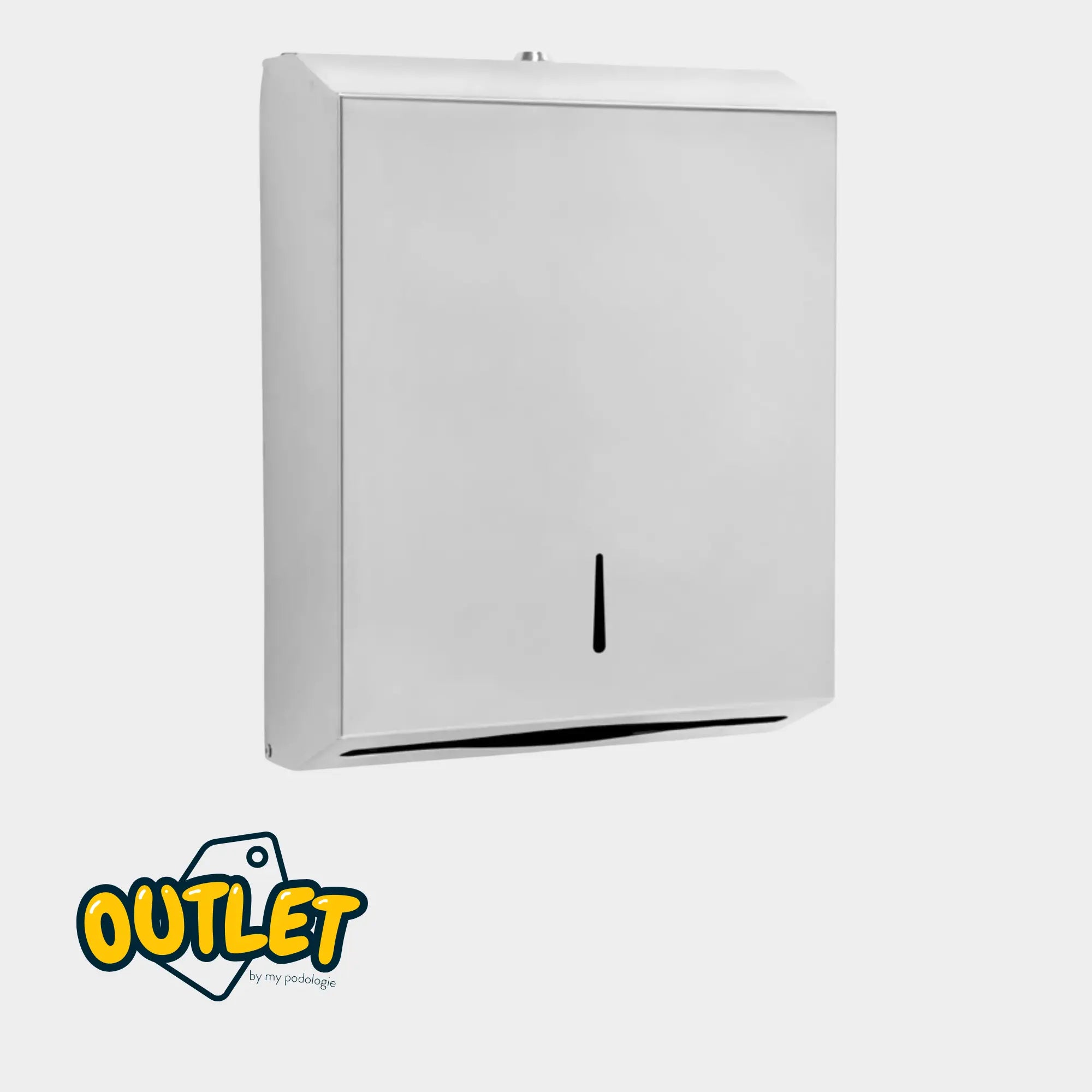 Distributeur mural - 400F Essuie-mains pliés - Inox brillant My Médical
