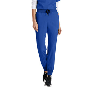 Eden - Jogging avec cordon de serrage - Femme - Grey’s Anatomy Stretch Grey’s Anatomy  Bleu Galaxy / XL