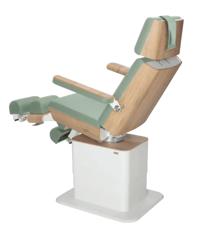 Fauteuil de pédicurie - MOON - Relevage électrique - Filaire - Ruck My Podologie