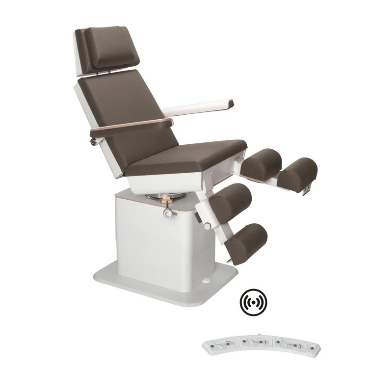 Fauteuil de pédicurie - MOON - Relevage électrique - Wifi - Ruck My Podologie  Expresso-3-moteurs-2-Blanc
