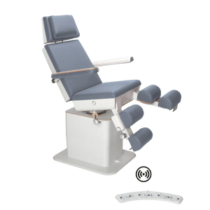 Fauteuil de pédicurie - MOON - Relevage électrique - Wifi - Ruck My Podologie  Océan-5-moteurs-Blanc