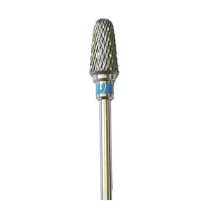 Fraise E5210 Carbure de tungstène - Traitement et finition des ongles - Denture croisée moyenne - 6 mm - My Podologie