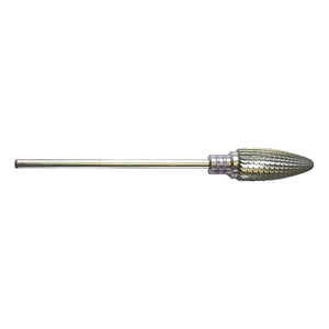 Fraise E7225 Carbure de tungstène - Abrasion des ongles normaux - Denture hélicoïdale super fine - 6 mm - My Podologie