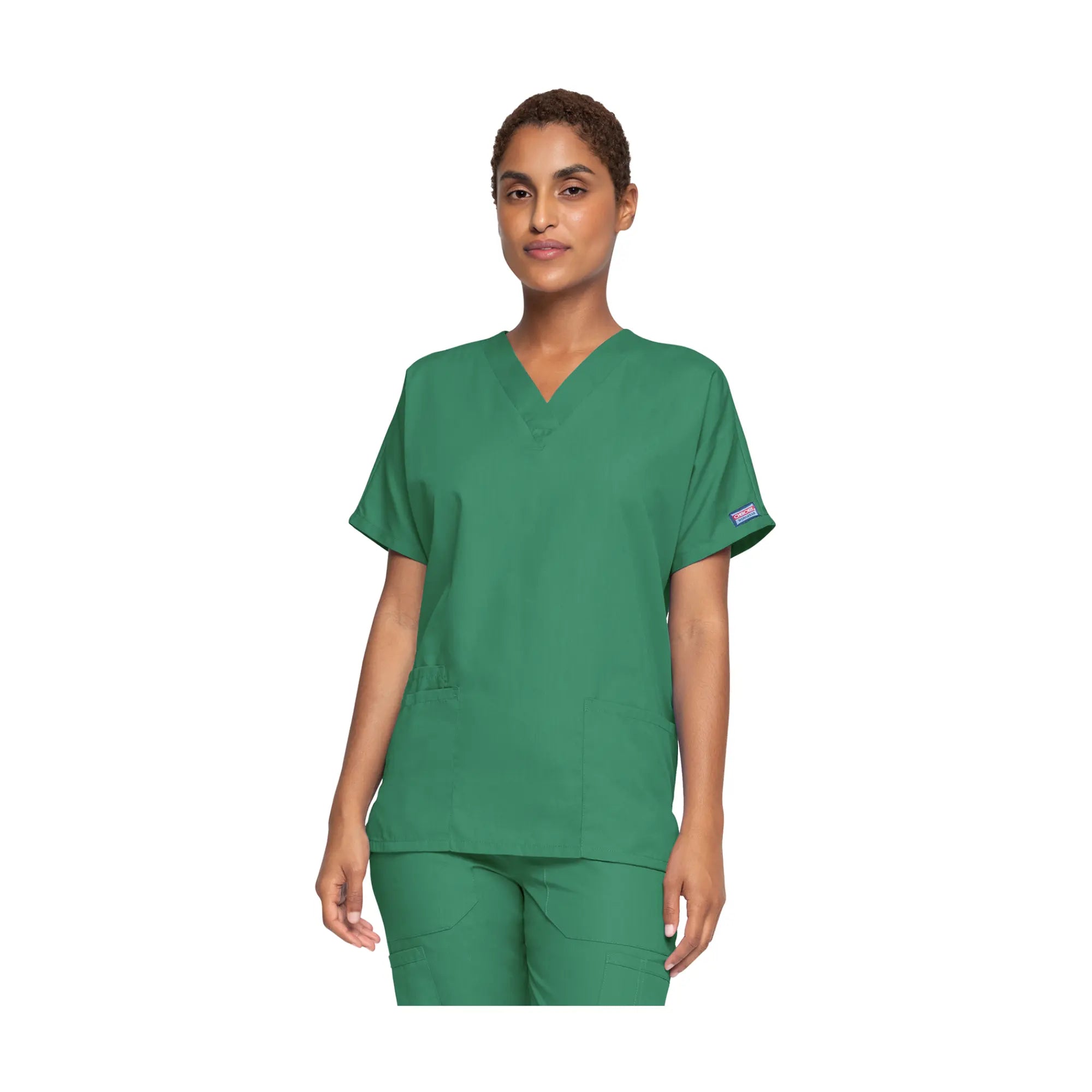Guéthary - Tunique médicale - Col V - Manches courtes - Femme - Cherokee - Couleur 1 Cherokee Authentic Workwear