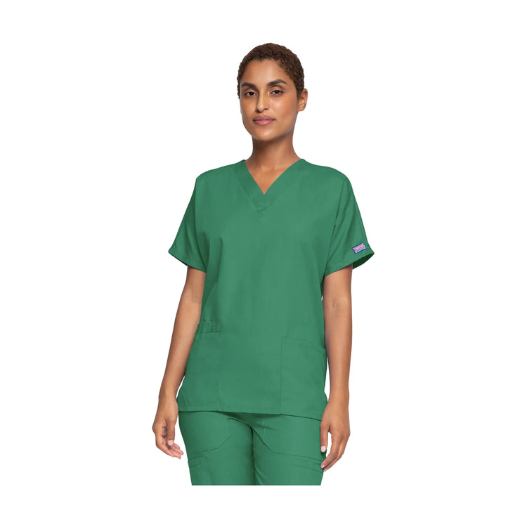 Guéthary - Tunique médicale - Col V - Manches courtes - Femme - Cherokee - Couleur 1 Cherokee Authentic Workwear