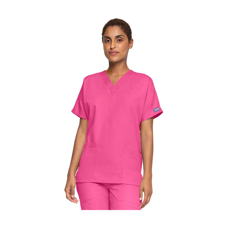 Guéthary - Tunique médicale - Col V - Manches courtes - Femme - Cherokee - Couleur 2 Cherokee Authentic Workwear