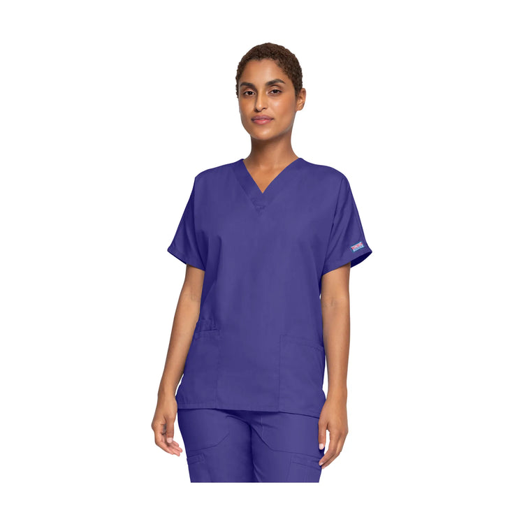 Guéthary - Tunique médicale - Col V - Manches courtes - Femme - Cherokee - Couleur 2 Cherokee Authentic Workwear