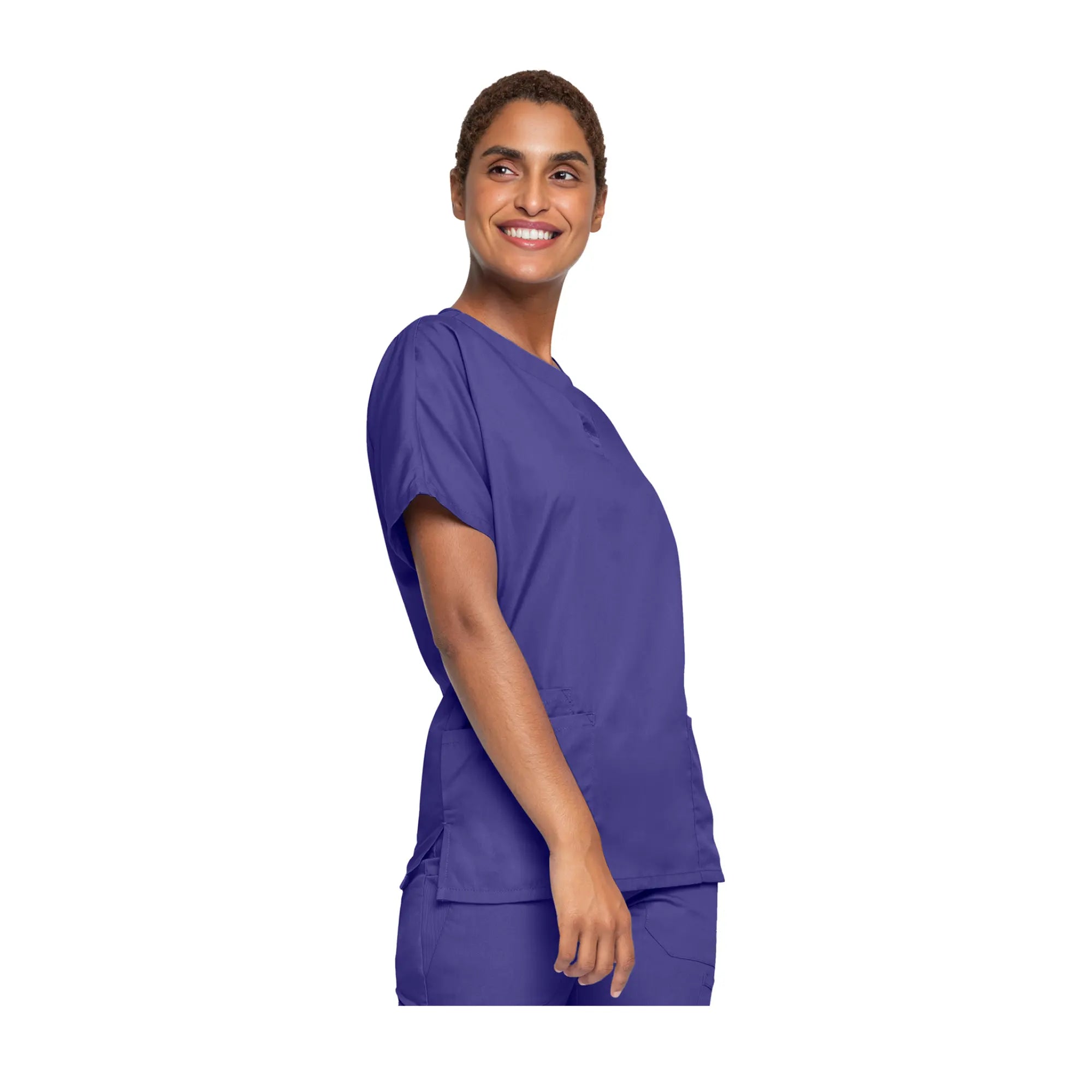 Guéthary - Tunique médicale - Col V - Manches courtes - Femme - Cherokee - Couleur 2 Cherokee Authentic Workwear