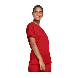 Guéthary - Tunique médicale - Col V - Manches courtes - Femme - Cherokee - Couleur 2 Cherokee Authentic Workwear