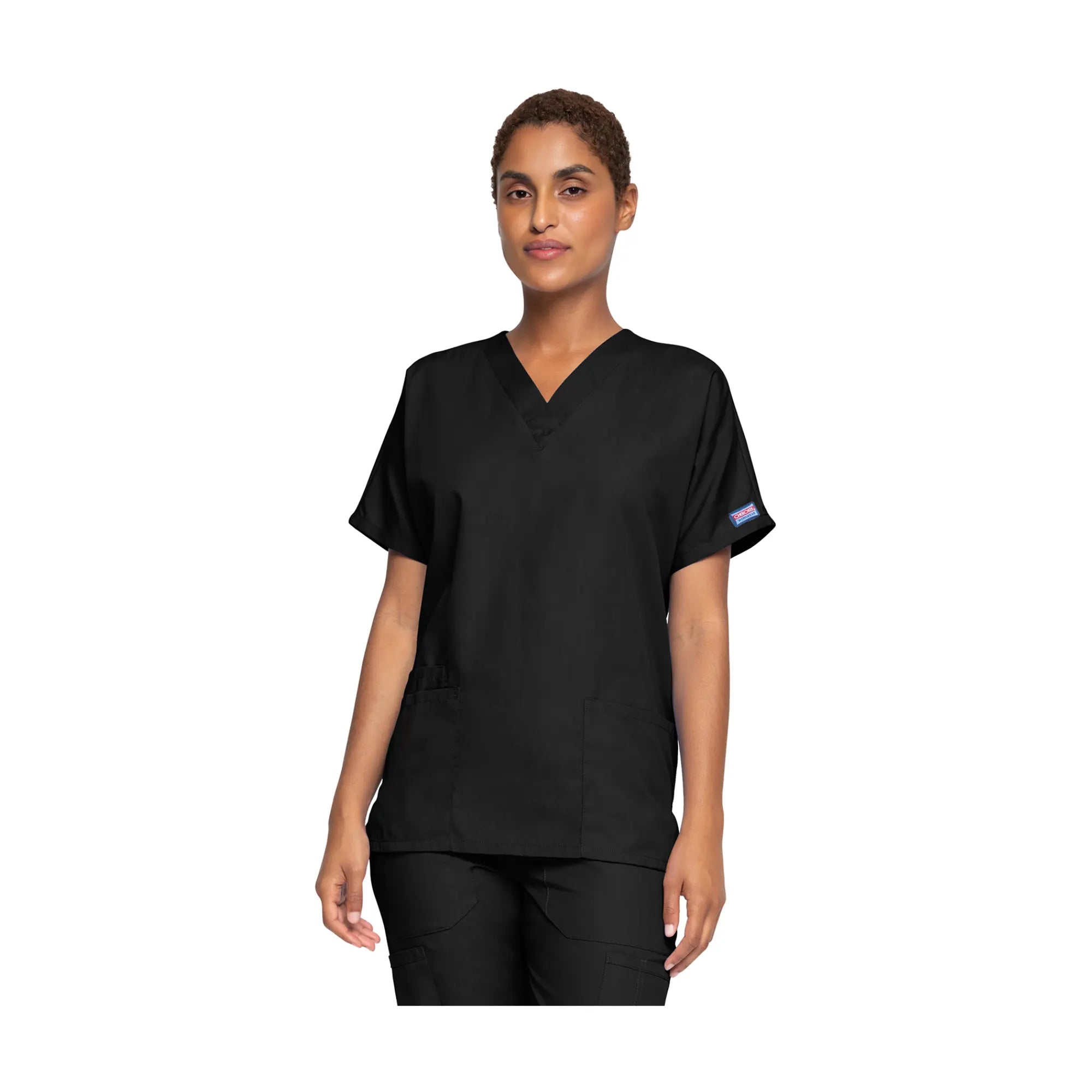 Guéthary - Tunique médicale - Col V - Manches courtes - Femme - Cherokee - Couleur 2 Cherokee Authentic Workwear