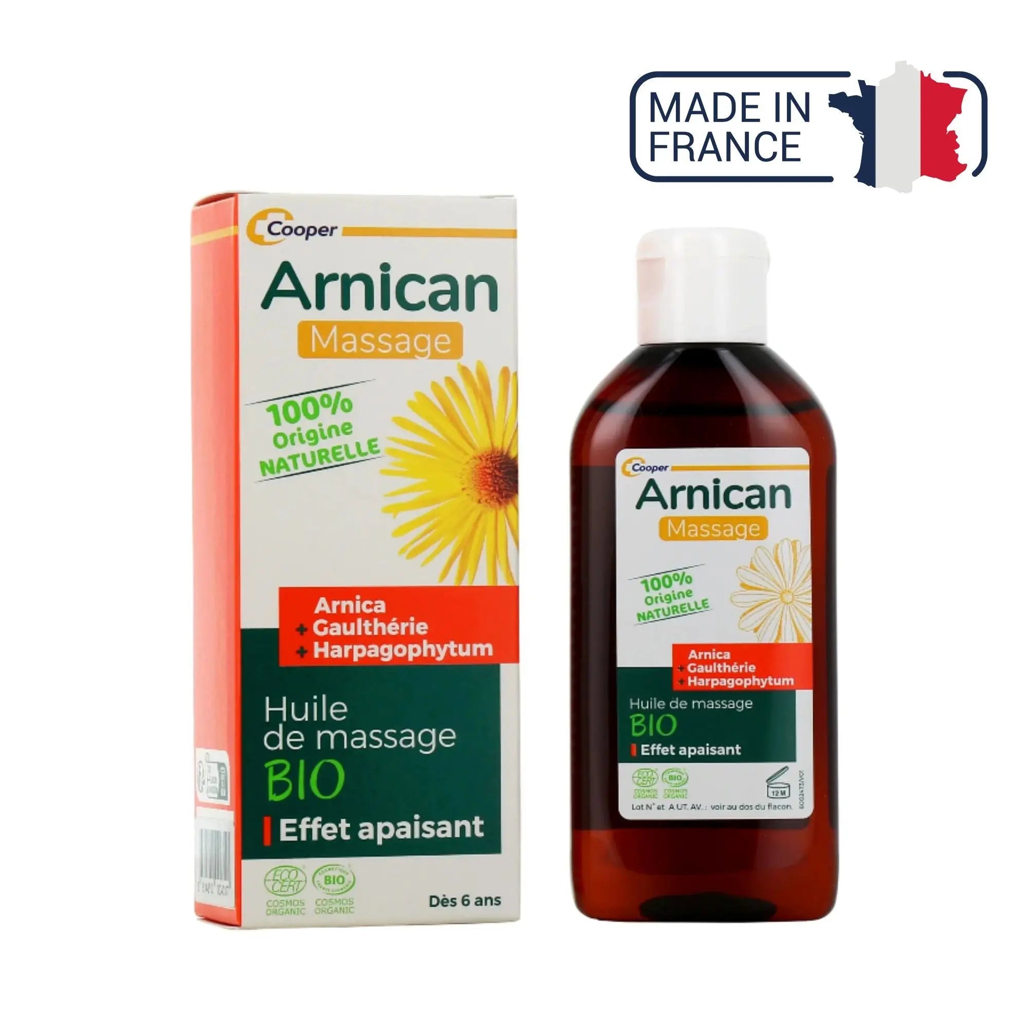 Huile de massage Arnican 150 ml - Cooper Cooper