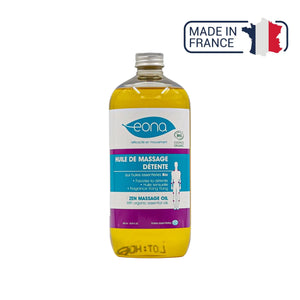 Huile de massage - Détente - Bio - 2 contenances - Eona Eona