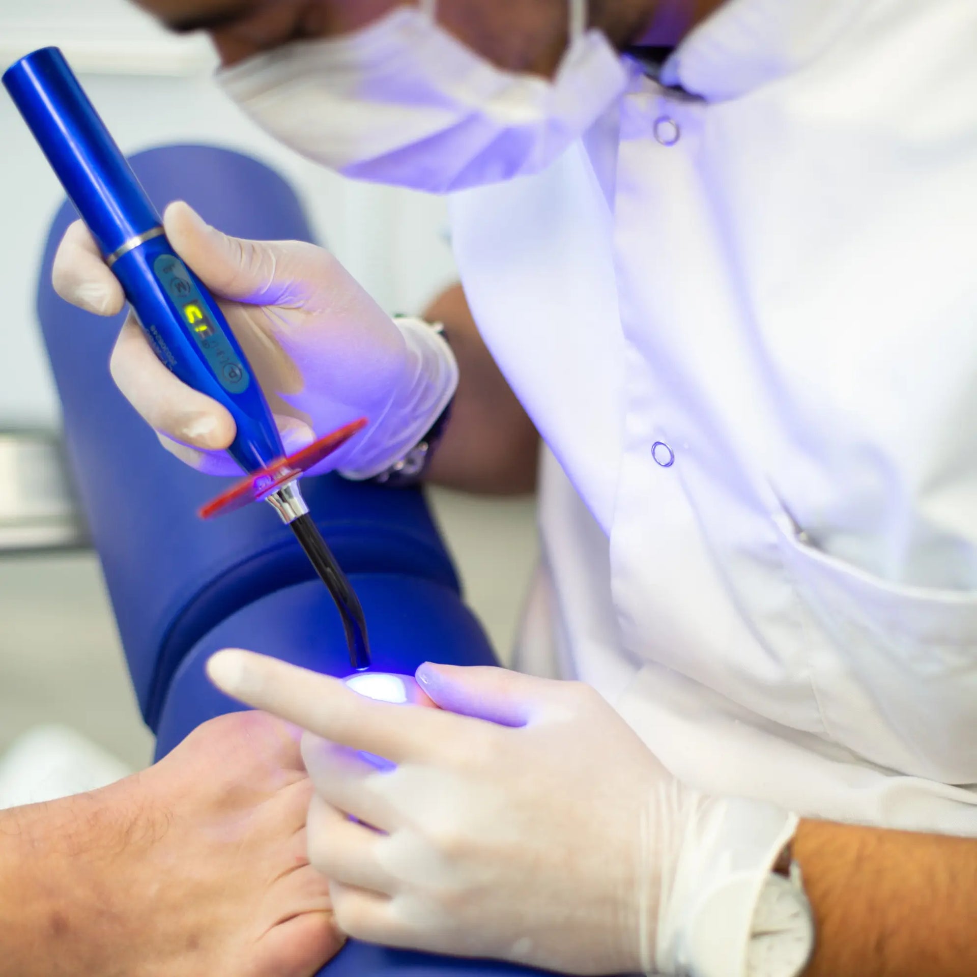 Lampe LED à photopolymériser - Sans fil - 1500 mW / cm² - 7 coloris disponibles My Medical