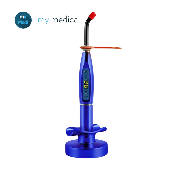 Lampe LED à photopolymériser - Sans fil - 1500 mW / cm² - 7 coloris disponibles My Medical  Bleu