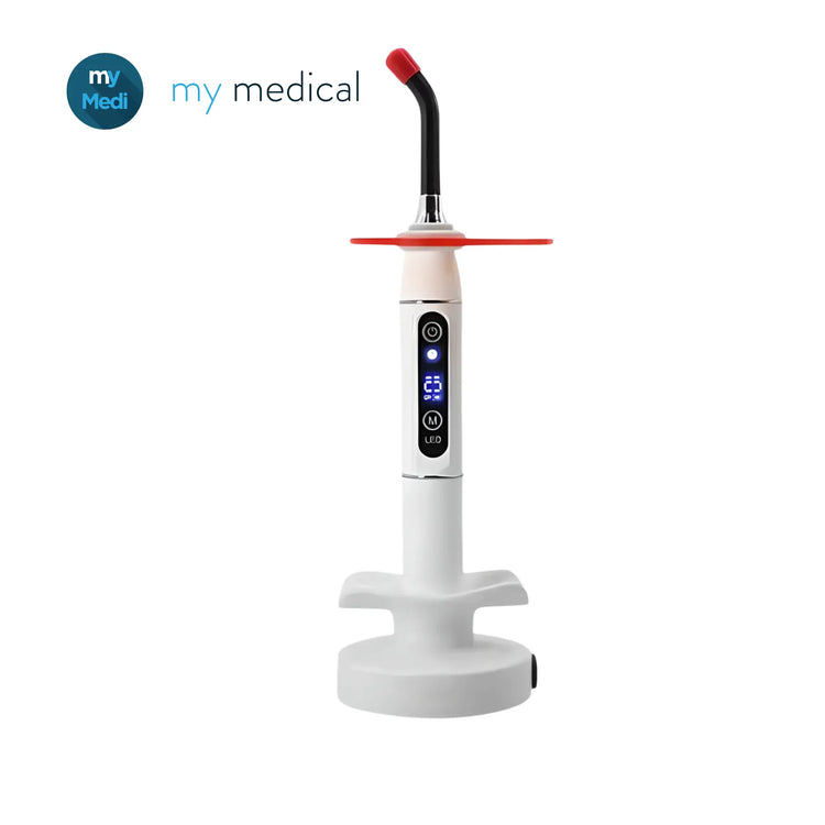 Lampe LED à photopolymériser - Sans fil - 1500 mW / cm² - 7 coloris disponibles My Medical  Blanc