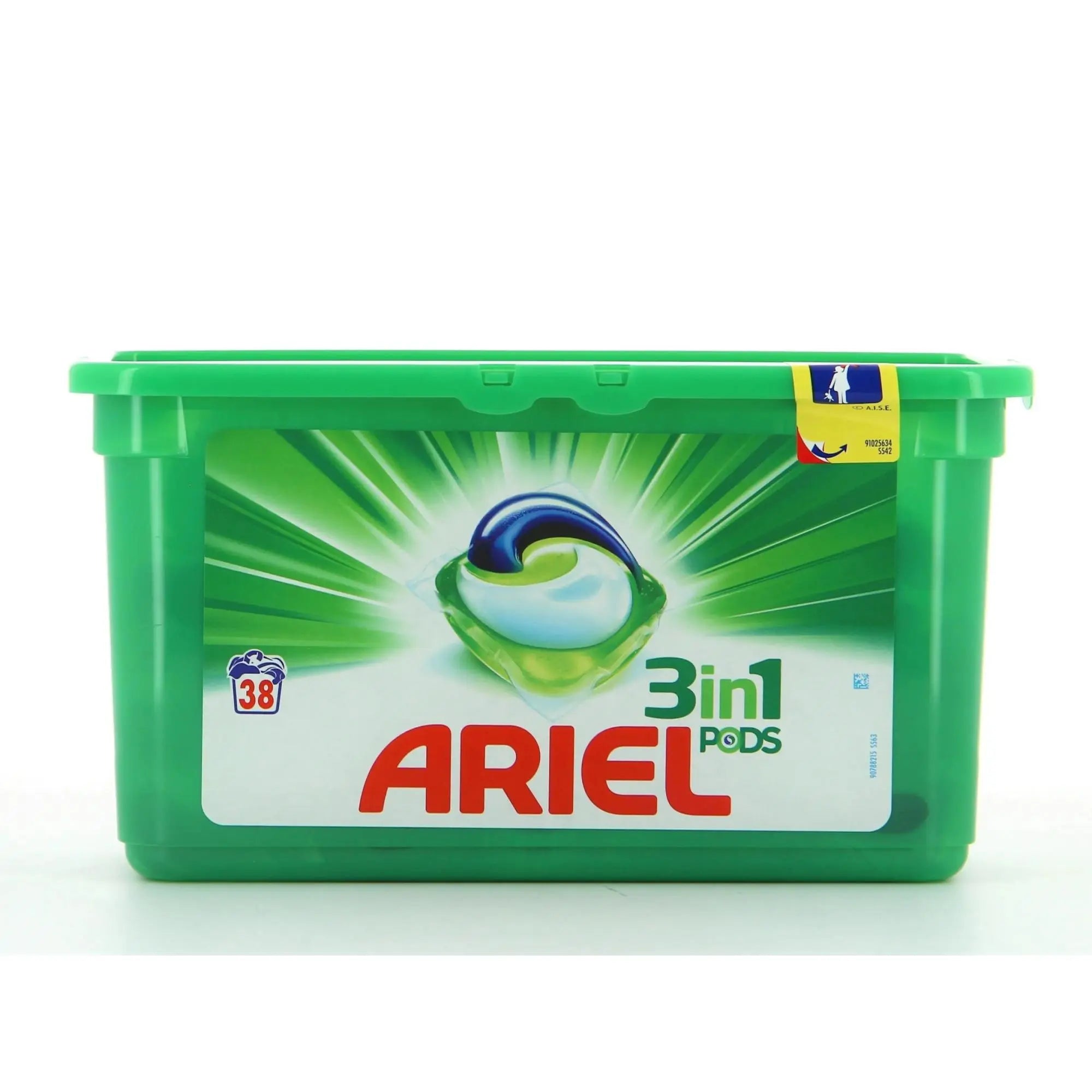 Lessive - Ariel Original - 3 in 1 PODS - 38 lavages - My Podologie