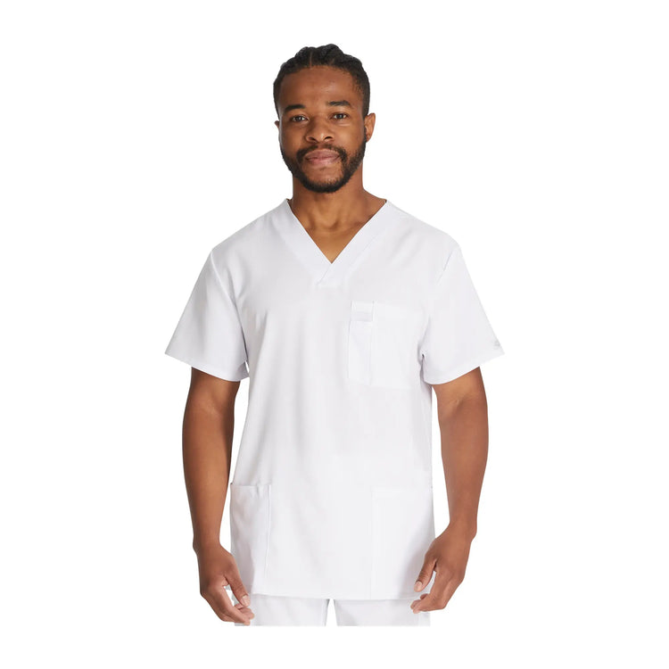 Lille - Tunique col V - Homme - Dickies Dickies  Blanc-3XL