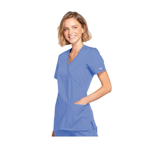 Limoges - Tunique médicale - Effet cache-coeur - Manches courtes - Femme - Cherokee Cherokee Authentic Workwear