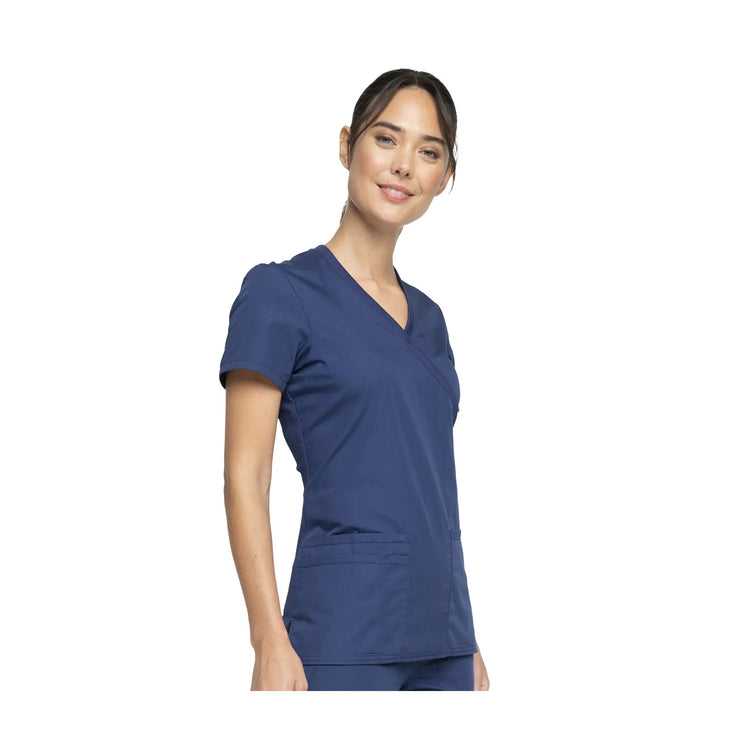 Limoges - Tunique médicale - Effet cache-coeur  - Manches courtes - Femme - Cherokee Cherokee Authentic Workwear