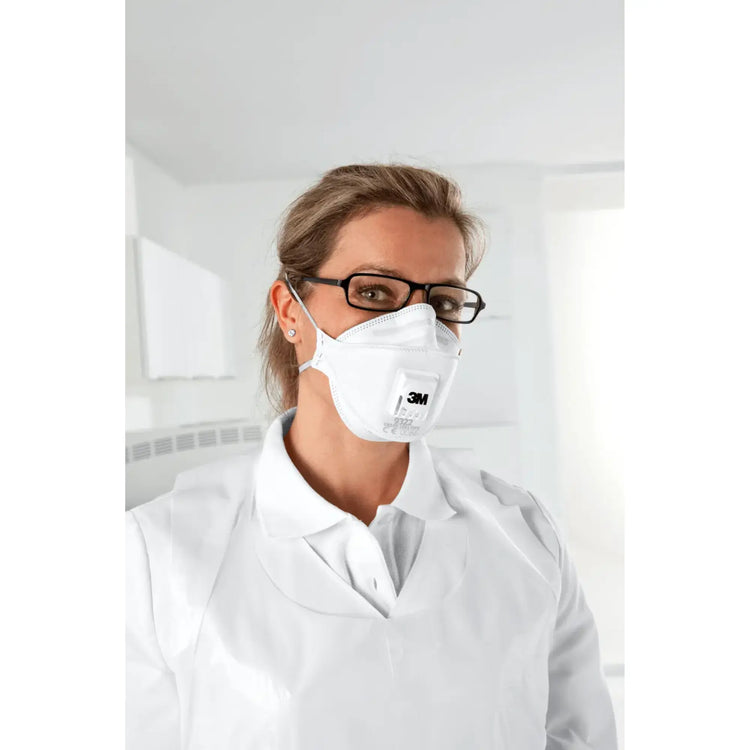 Lot de 10 masques FFP2 antipoussières avec soupape - 3M 3M