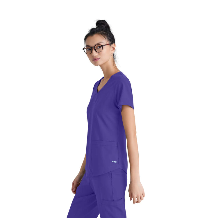 Luma - Tunique col V - Femme - Grey’s Anatomy Evolve Grey’s Anatomy