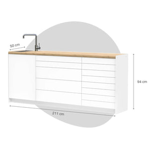 Meuble Room Corpus - Taille XL - Avec évier - 4 modèles - Ruck
