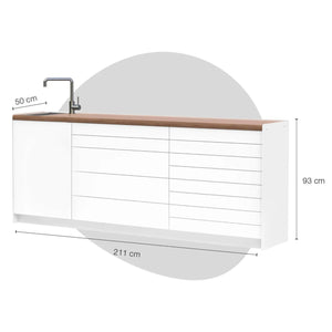 Meuble Room Corpus - Taille XL - Avec évier - 4 modèles - Ruck